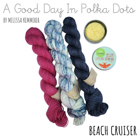 Beach Cruiser - A Good Day In Polka Dots