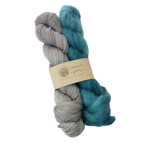 After Party + Tealicious - Silky + Mohair LYS Day Kit