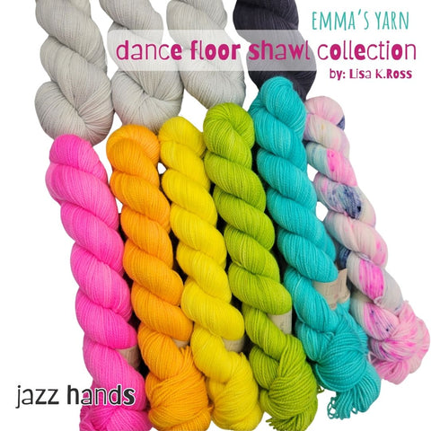 Jazz Hands - Dance Floor Shawl Collection