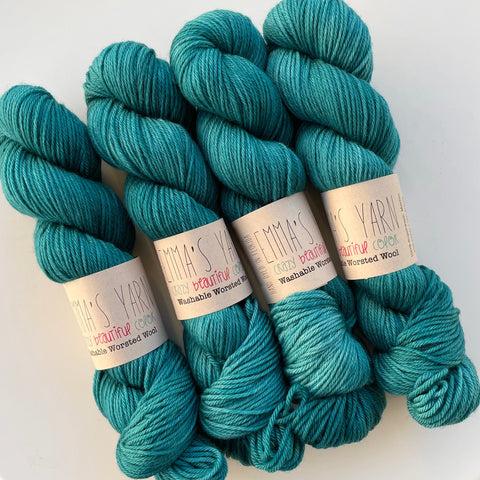 Tealicious - Washable Worsted Wool (6)
