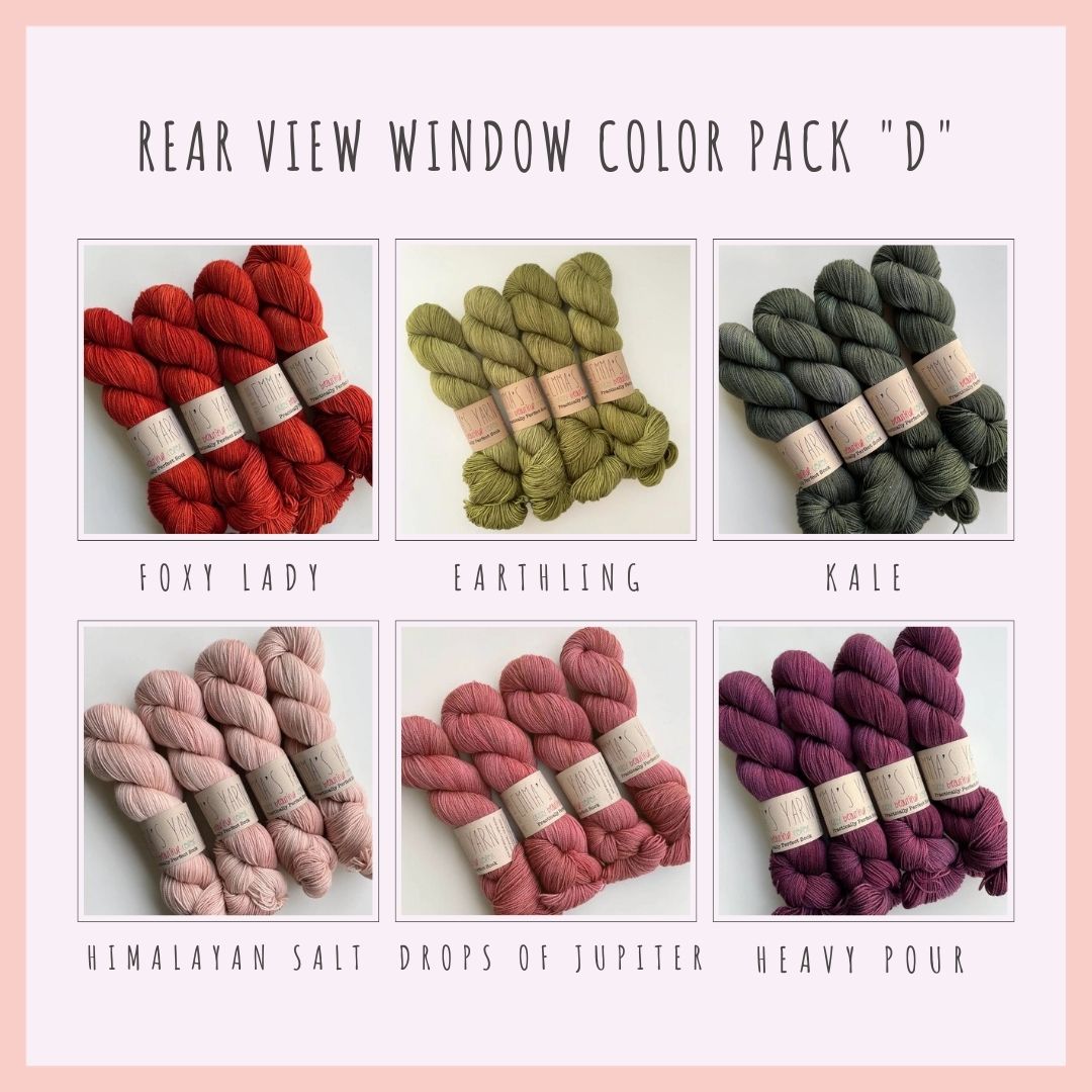 Rear View Window Color Packs – Emma's Yarn