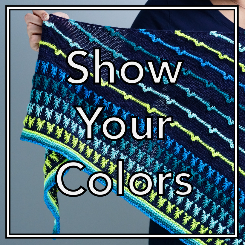 Show Your Colors Shawl Kits