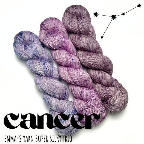 Cancer - Zodiac Series - Super Silky Trio