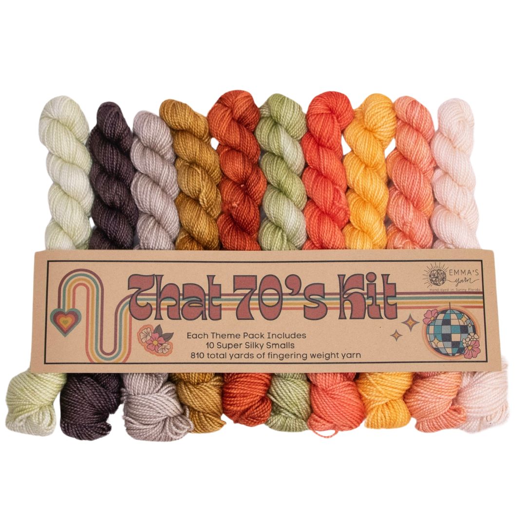 That 70's Kit - Super Silky Theme Pack – Emma's Yarn