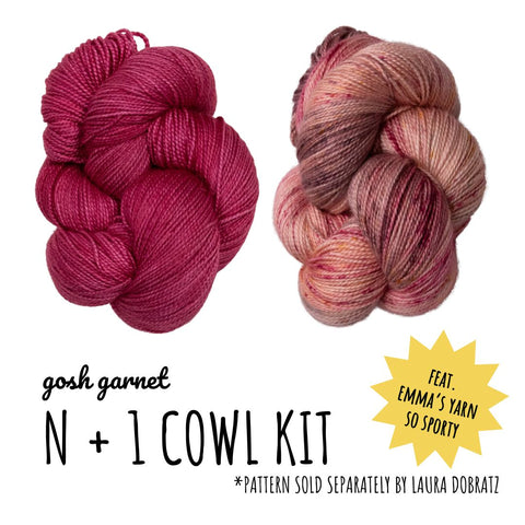 Gosh Garnet! - N+1 Cowl Kit