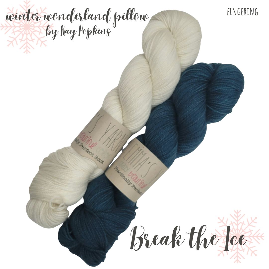 Break The Ice - Winter Wonderland Pillow Kit (FINGERING)