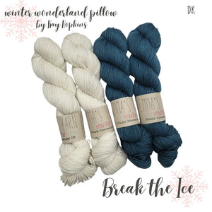 Break The Ice - Winter Wonderland Pillow Kit (DK)