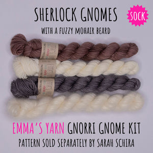 Sherlock Gnomes - Gnorri Gnome Kit - SOCK WITH MOHAIR