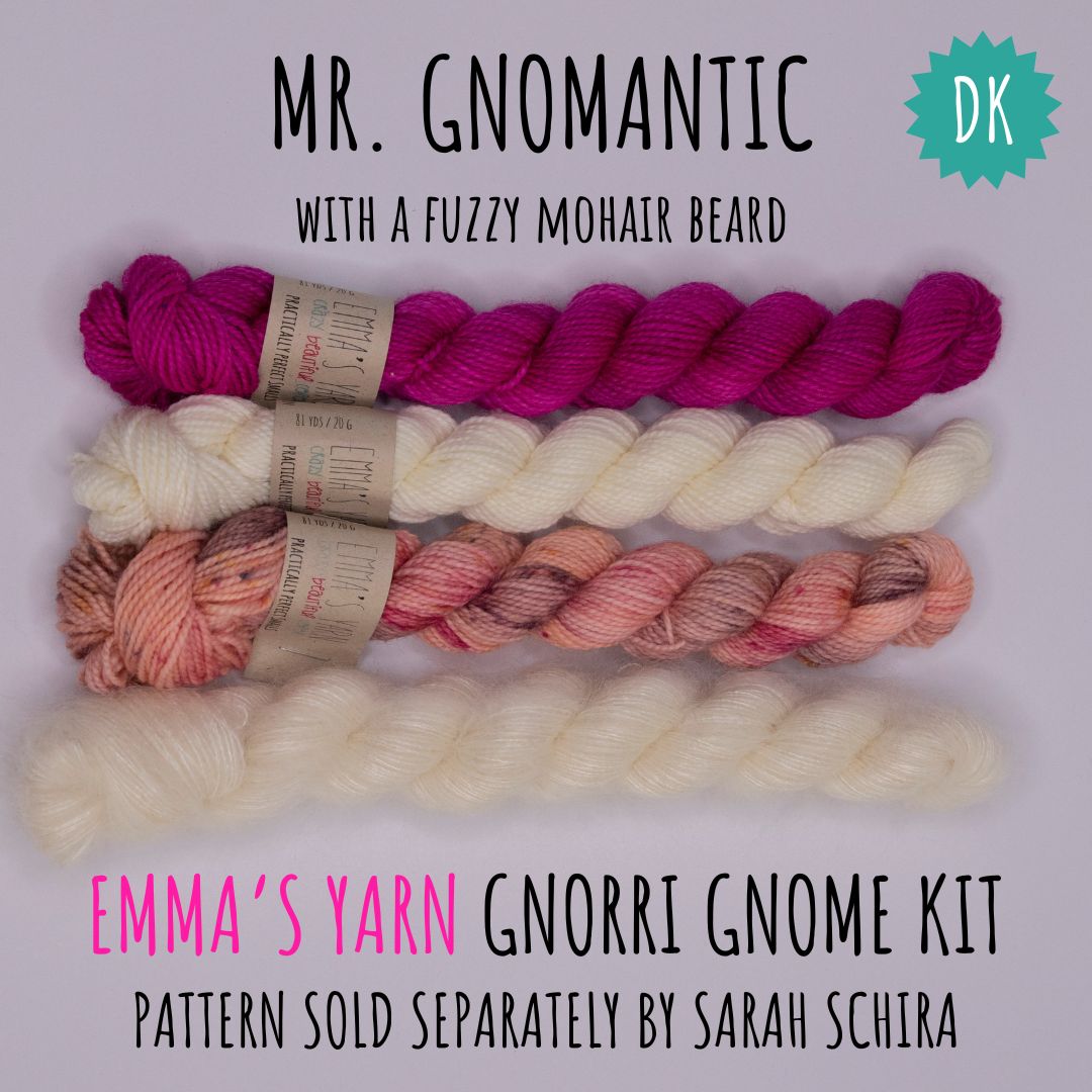 Mr. Gnomantic - Gnorri Gnome Kit - DK WITH MOHAIR