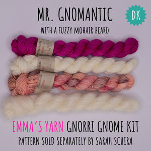 Mr. Gnomantic - Gnorri Gnome Kit - DK WITH MOHAIR