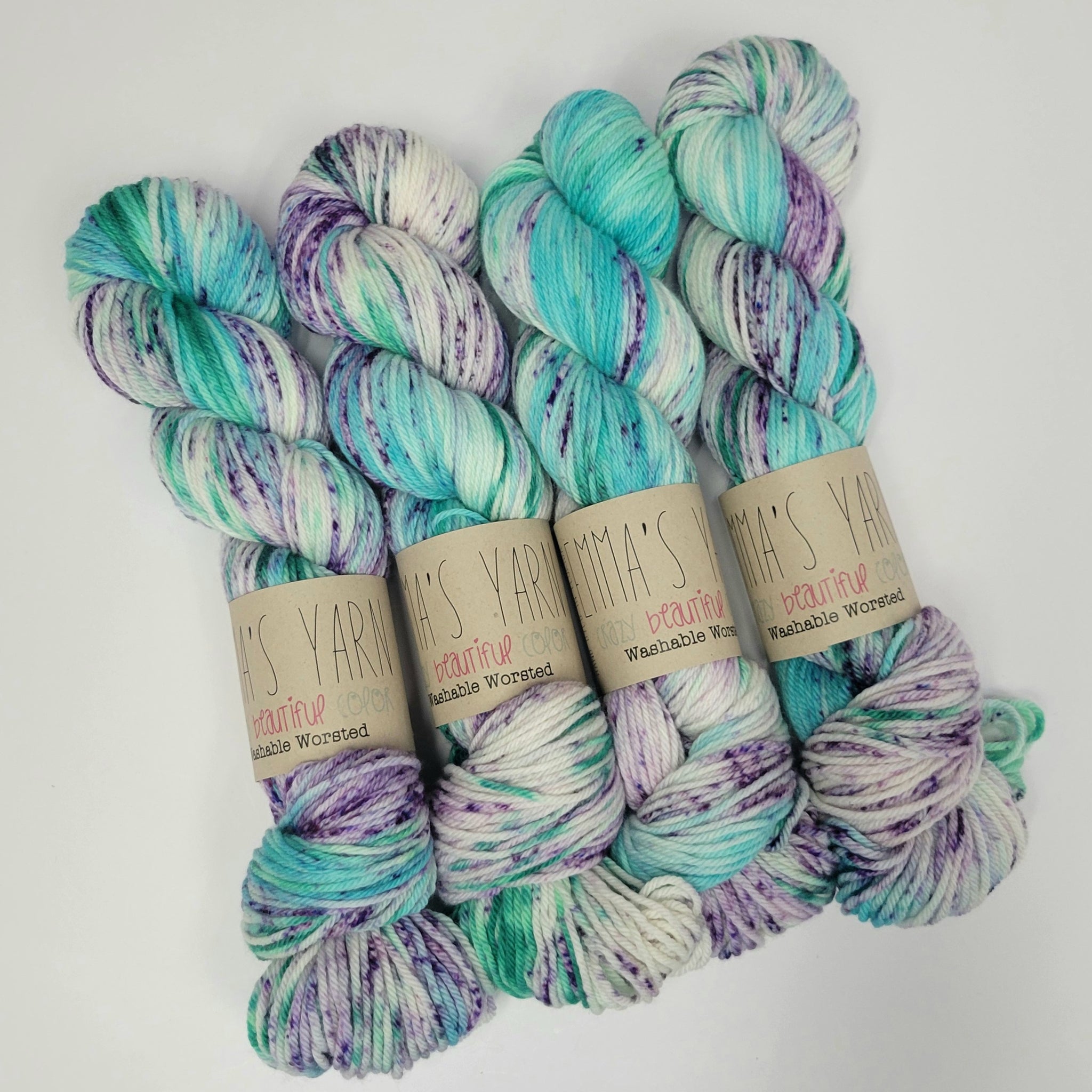 Butterfly In The Sky - Washable Worsted Wool (6)