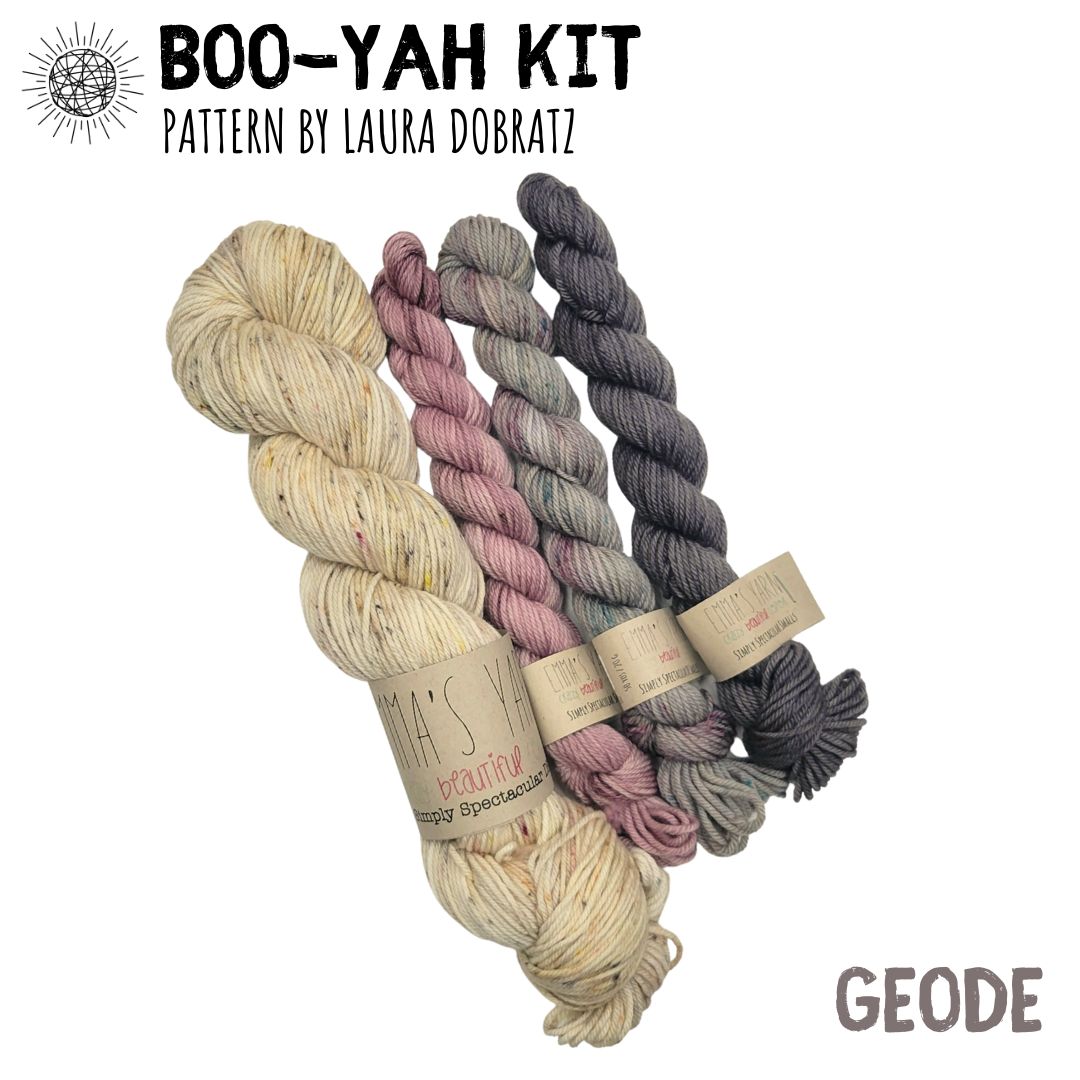 Geode - Boo-Yah Cowl Kit – Emma's Yarn