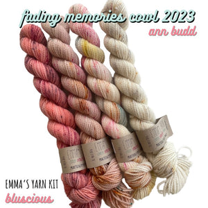 Bluscious - Fading Memories Cowl 2023 Kit (bundle of 3)