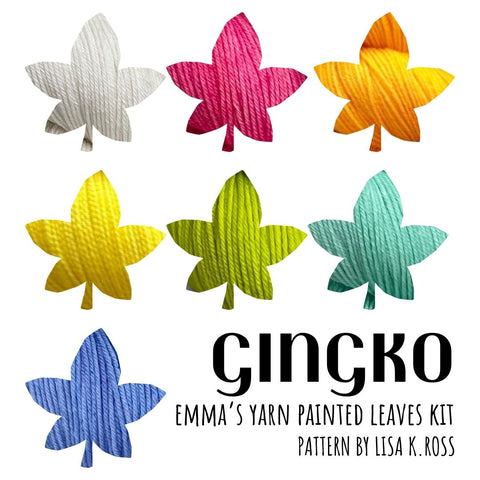 Gingko - Painted Leaves Kit