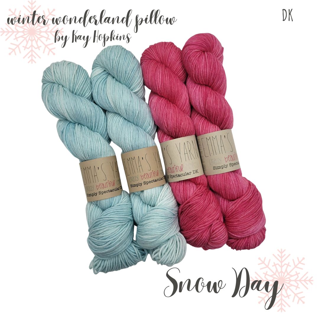 Snow Day - Winter Wonderland Pillow Kit (DK)