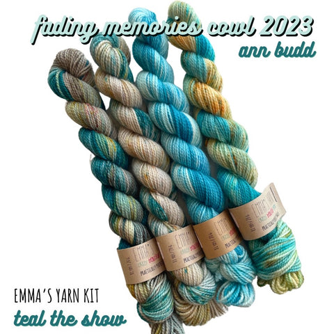 Teal The Show - Fading Memories Cowl 2023 Kit (bundle of 3)