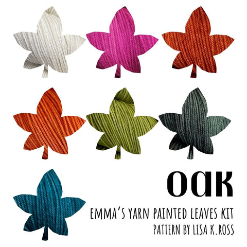 Oak - Painted Leaves Kit