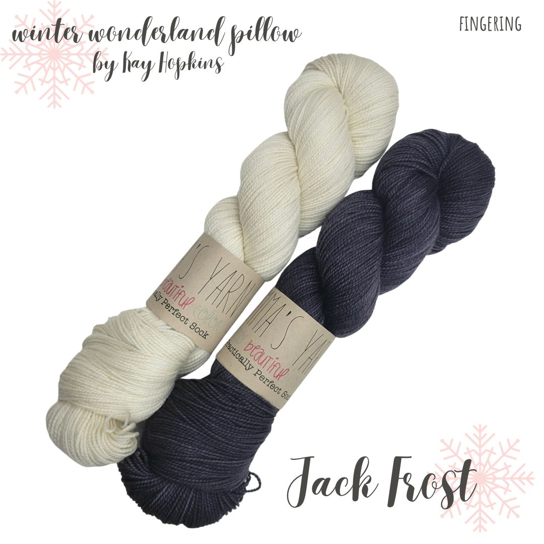 Jack Frost - Winter Wonderland Pillow Kit (FINGERING)