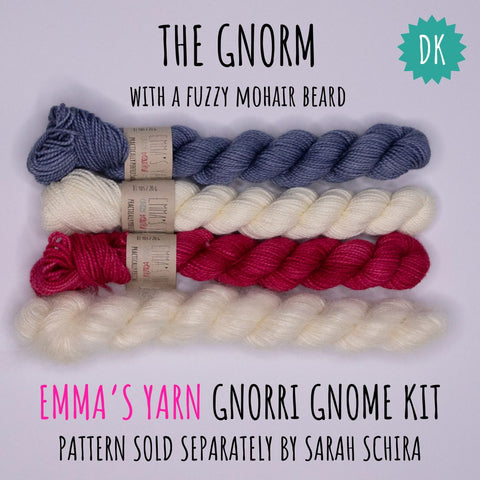 The Gnorm - Gnorri Gnome Kit - DK WITH MOHAIR