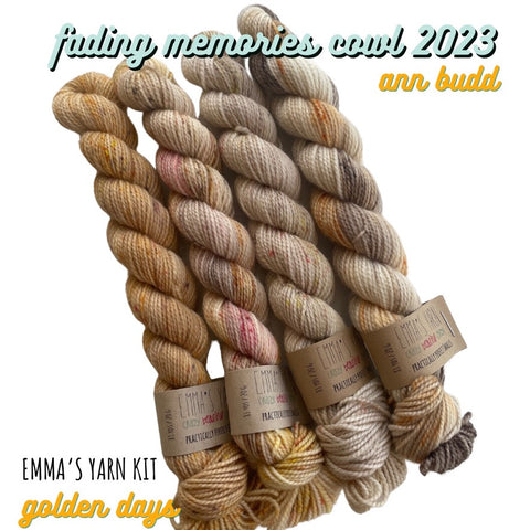 Golden Days - Fading Memories Cowl 2023 Kit (bundle of 3)
