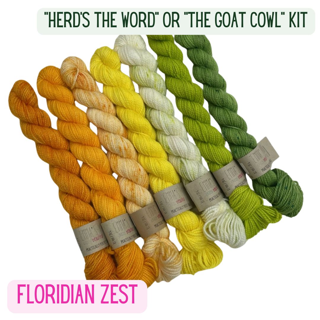 Floridian Zest - "Herd's The Word" OR  "The GOAT Cowl" Kit