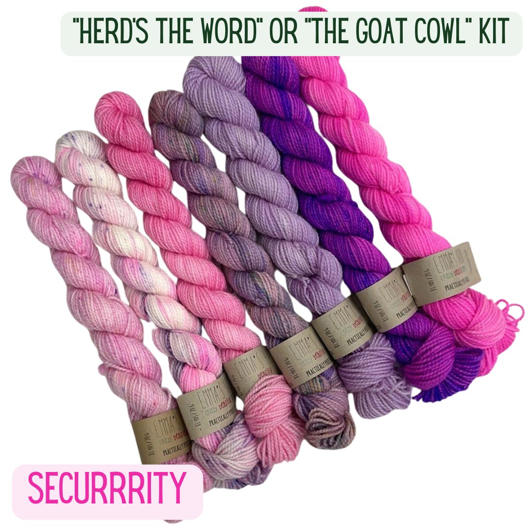 Securrrity - "Herd's The Word" OR  "The GOAT Cowl" Kit