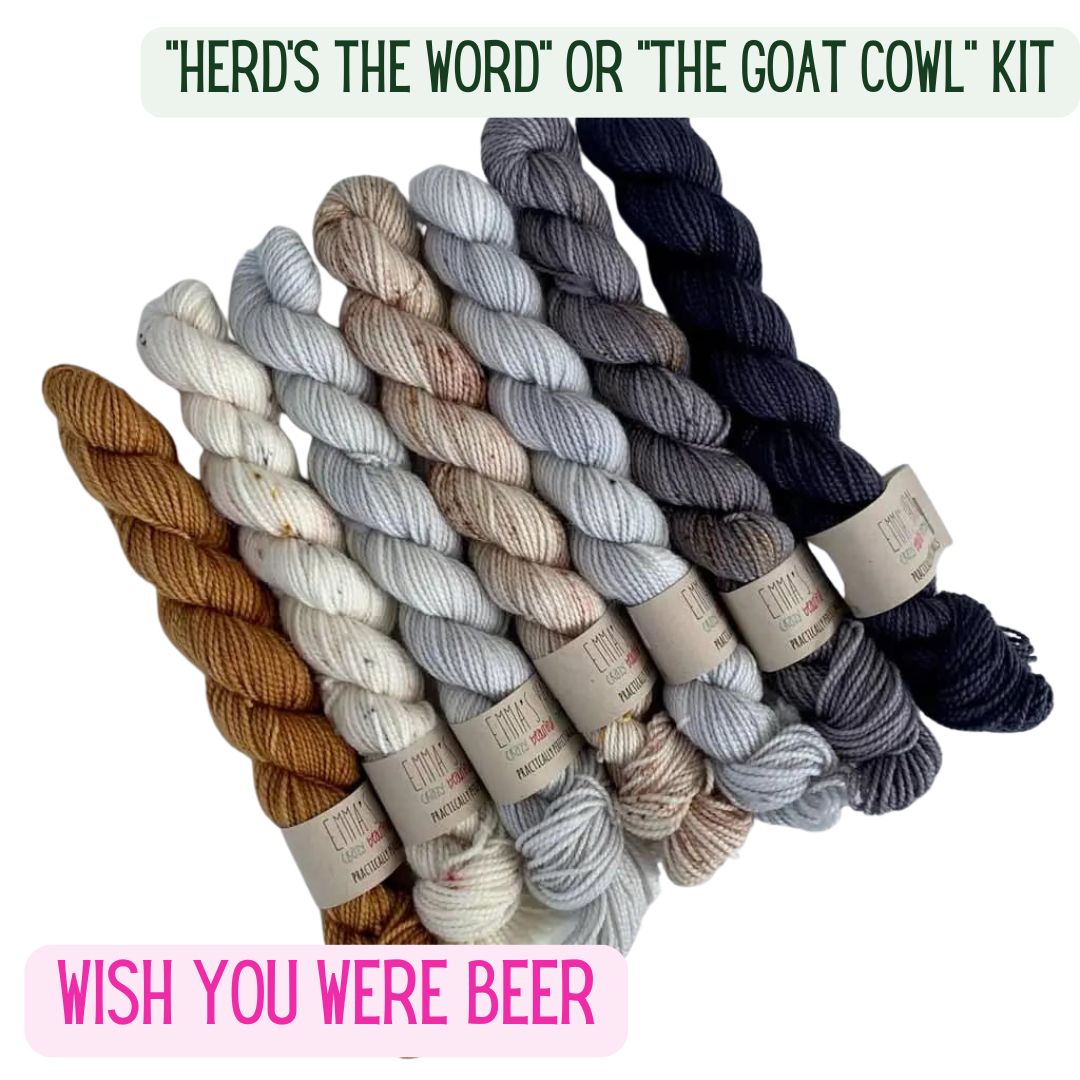 Wish You Were Beer - "Herd's The Word" OR  "The GOAT Cowl" Kit