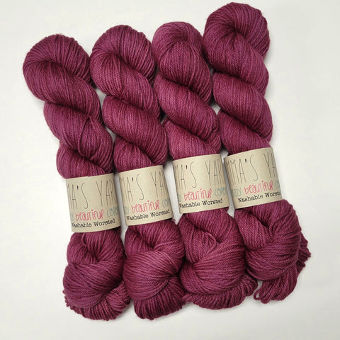 Gosh Garnet! - Washable Worsted Wool (6)