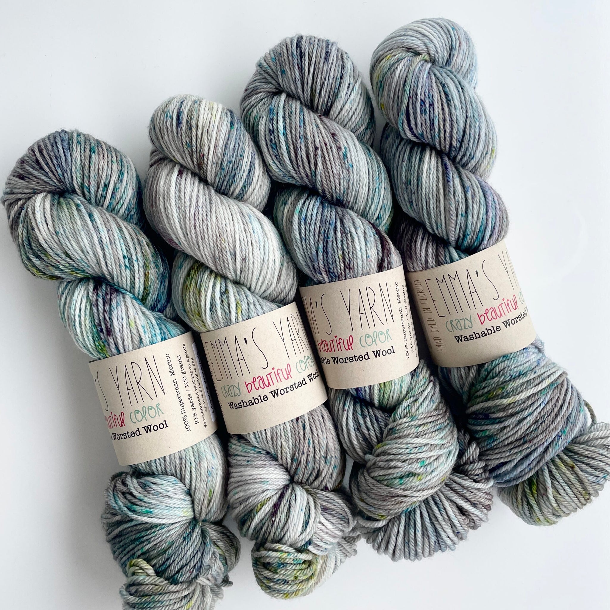 Chasing Waterfalls - Washable Worsted Wool