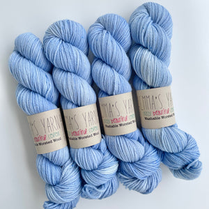 Forget Me Not - Washable Worsted Wool
