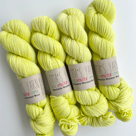 Lemongrass - Washable Worsted Wool (6)