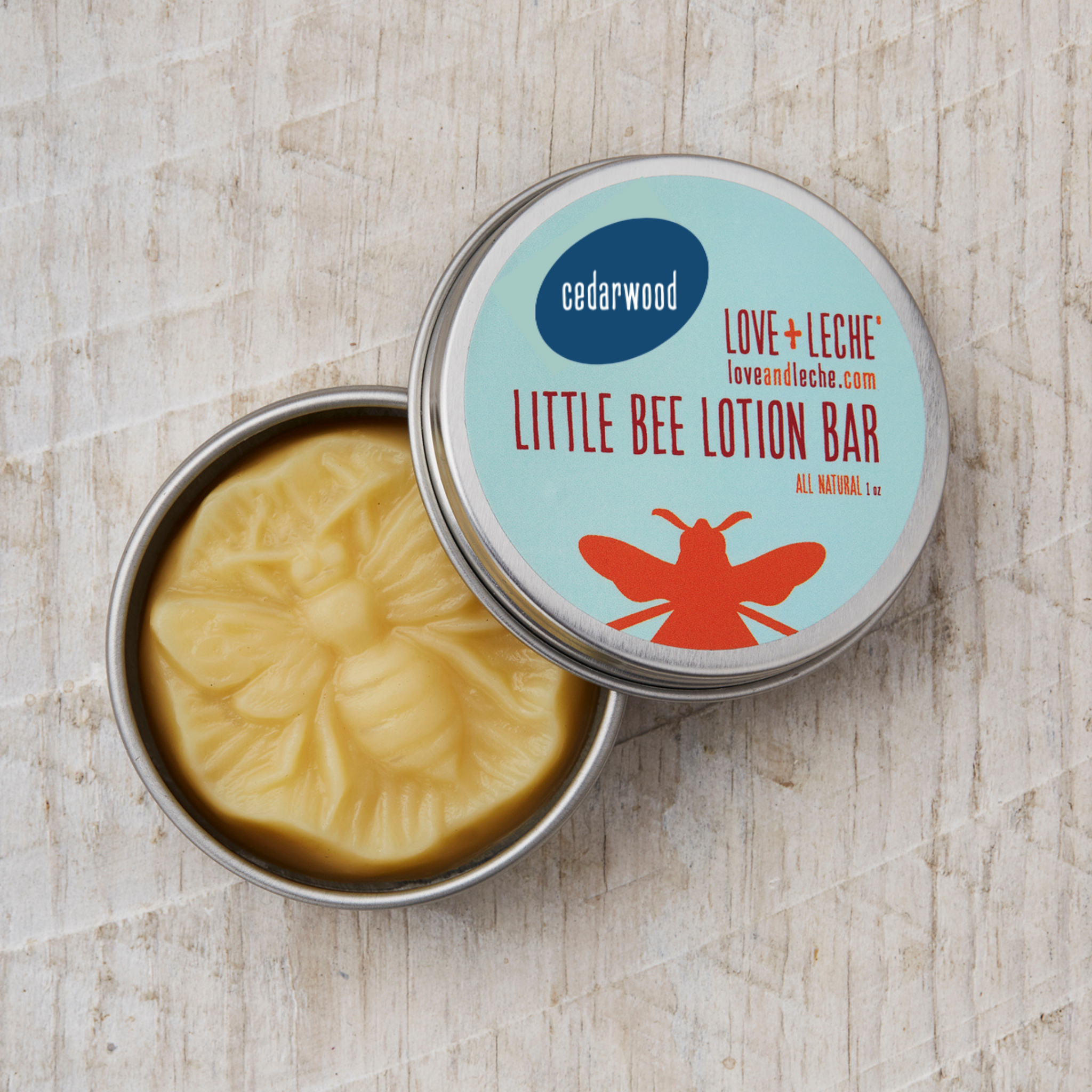 Cedarwood - Little Bee Lotion Bar